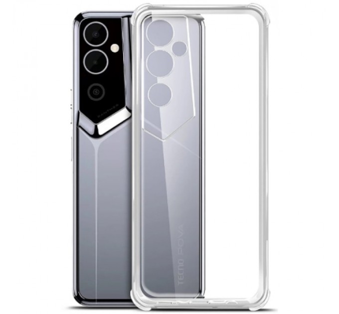 Чохол до мобільного телефона BeCover Anti-Shock Tecno POVA Neo 2 (LG6n) Clear (708905)