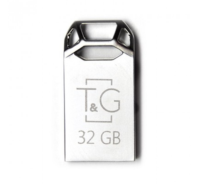 Флеш-накопичувач USB 32GB T&G 110 Metal Series Silver (TG110-32G)