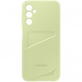 Samsung Чохол до мобільного телефона Samsung A14 Card Slot Case Lime (EF-OA146TGEGRU)