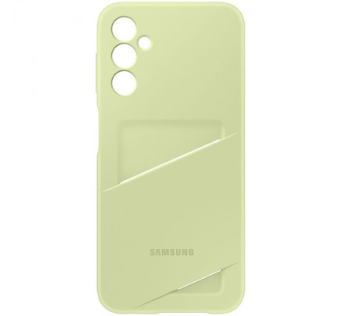 Samsung Чохол до мобільного телефона Samsung A14 Card Slot Case Lime (EF-OA146TGEGRU)