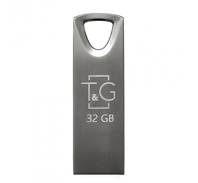 Флеш-накопичувач USB 32GB T&G 117 Metal Series (TG117BK-32G)