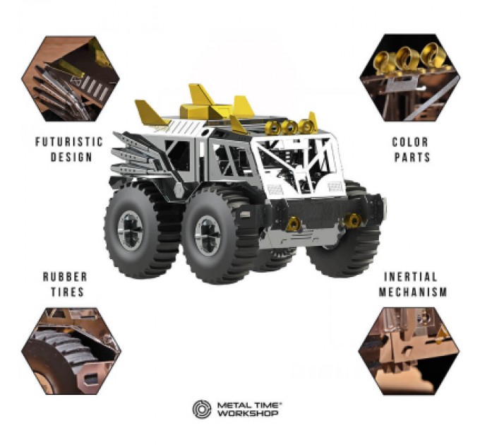 Metal Time Конструктор Metal Time колекційна модель Trophy Hunter (MT056)