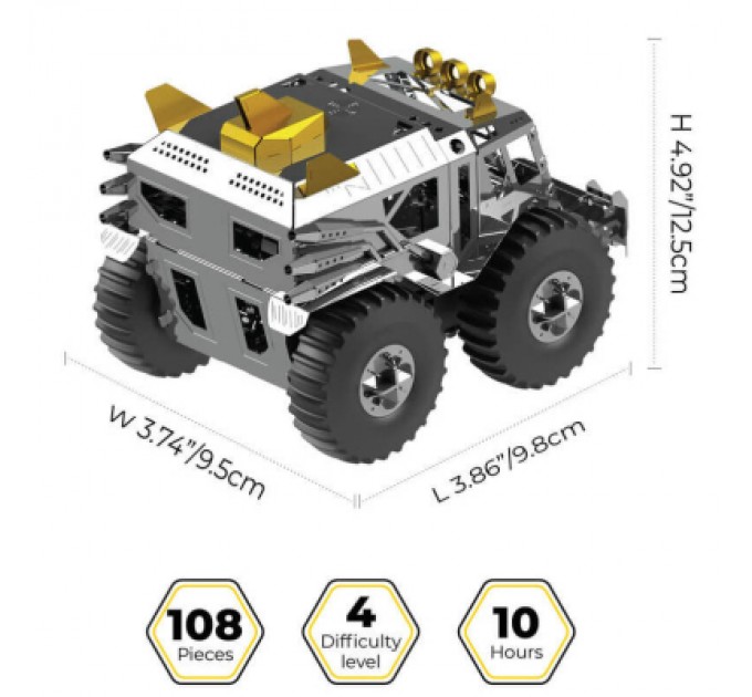 Metal Time Конструктор Metal Time колекційна модель Trophy Hunter (MT056)