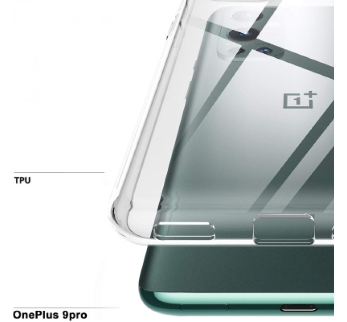 Чохол до мобільного телефона BeCover OnePlus 9 Pro Transparancy (708945)