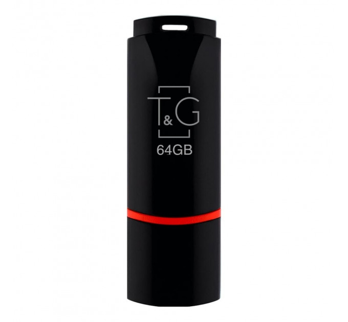 Флеш-накопитель USB 64GB T&G 011 Classic Series Black (TG011-64GBBK)