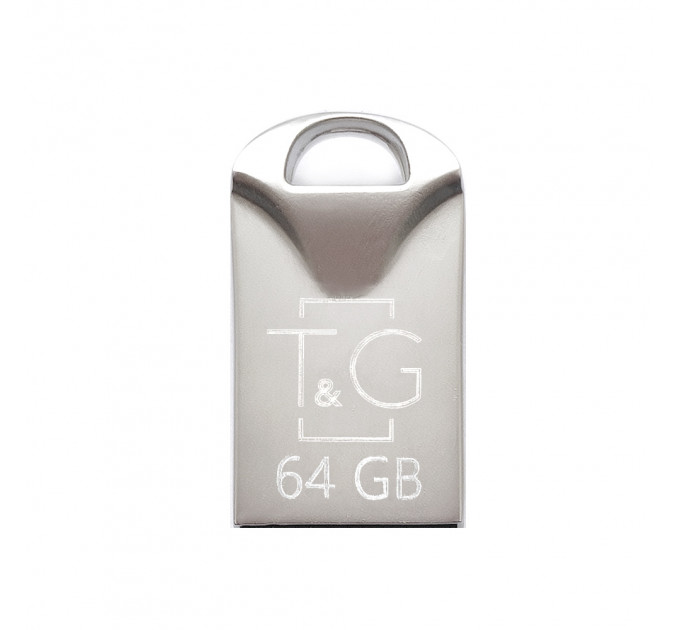 Флеш-накопитель USB 64GB T&G 106 Metal Series Silver (TG106-64G)