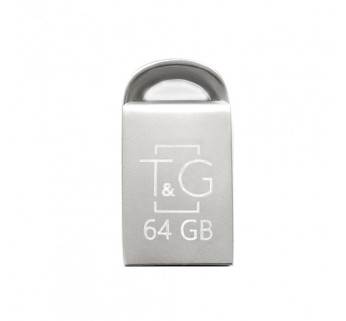 Флеш-накопитель USB 64GB T&G 107 Metal Series Silver (TG107-64G)