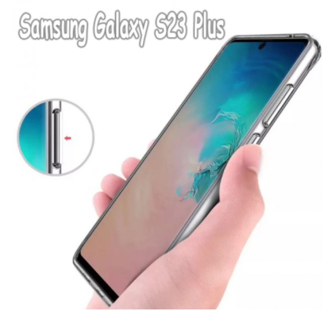 BeCover Чохол до мобільного телефона BeCover Space Case Samsung Galaxy S23 Plus SM-S916 Transparancy (708961)