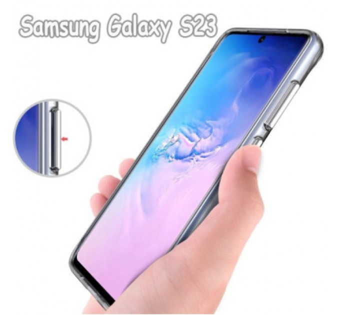 BeCover Чохол до мобільного телефона BeCover Space Case Samsung Galaxy S23 SM-S911 Transparancy (708958)