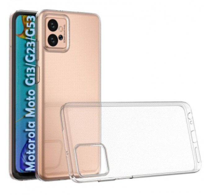 BeCover Чохол до мобільного телефона BeCover Motorola Moto G13/G23/G53 Transparancy (708966)