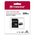 Transcend Карта пам'яті Transcend 256GB microSDXC class 10 UHS-I U3 A2 340S (TS256GUSD340S)