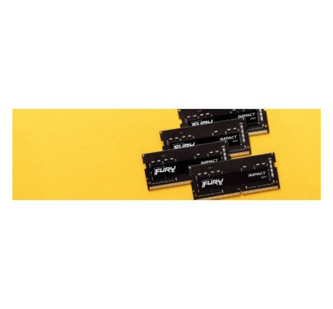 Kingston Fury (ex.HyperX) Модуль пам'яті для ноутбука SoDIMM DDR4 16GB 3200 MHz Impact Kingston Fury (ex.HyperX) (KF432S20IB/16)