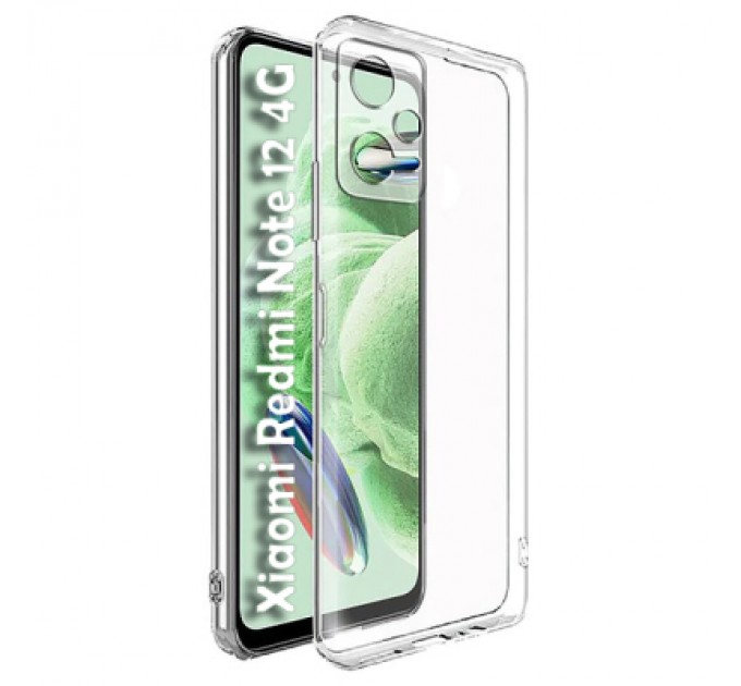 BeCover Чохол до мобільного телефона BeCover Xiaomi Redmi Note 12 4G Transparancy (708972)