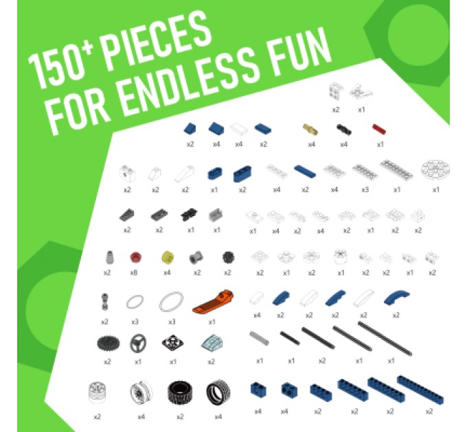 Конструктор Makerzoid Fun Building Blocks (MKZ-BK-FB)