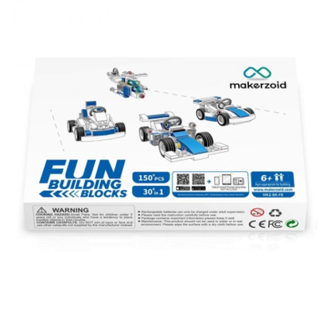Конструктор Makerzoid Fun Building Blocks (MKZ-BK-FB)