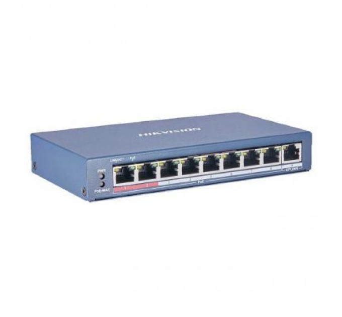 Комутатор мережевий Hikvision DS-3E0109P-E(C)