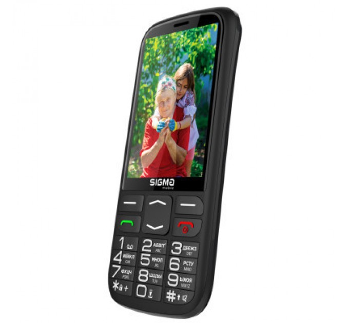 Sigma Мобільний телефон Sigma Comfort 50 Optima Type-C Black (4827798122310)