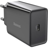 Зарядний пристрій Baseus Speed Mini Quick Charger Black (CCFS-SN01)