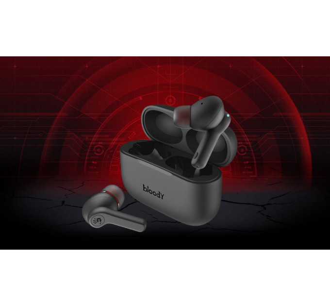 Bluetooth-гарнитура A4Tech Bloody M30 Black+Red