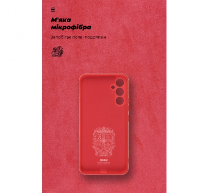 Armorstandart Чохол до мобільного телефона Armorstandart ICON Case Samsung A34 5G (A346) Camera cover Red (ARM66173)