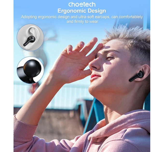 Bluetooth-гарнітура Choetech BH-T06 TWS bluetooth
