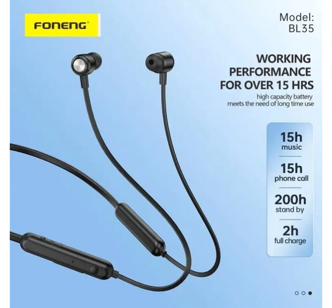 Bluetooth-гарнітура Foneng Neckband Sport (BL35)