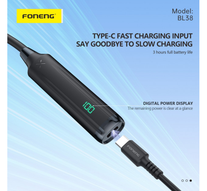 Bluetooth-гарнитура Foneng Neckband Sport (BL38)