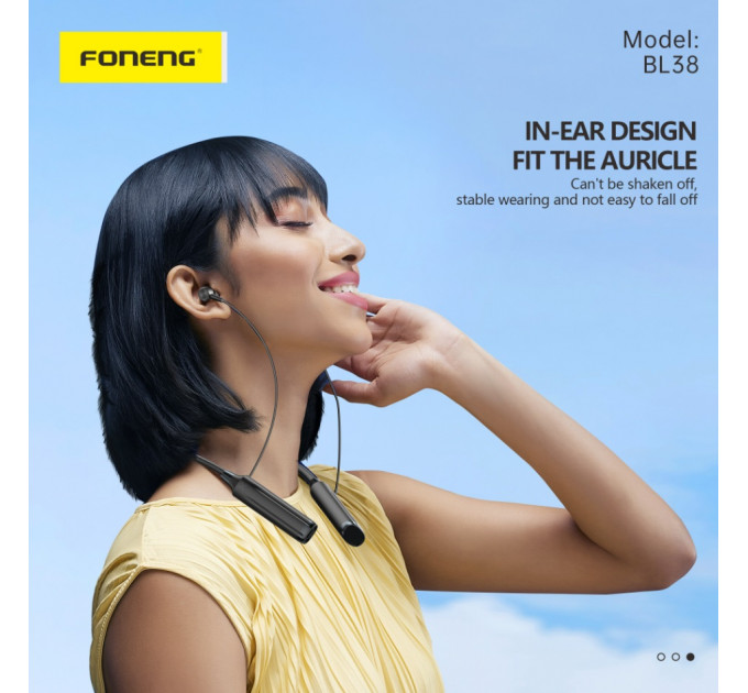 Bluetooth-гарнитура Foneng Neckband Sport (BL38)