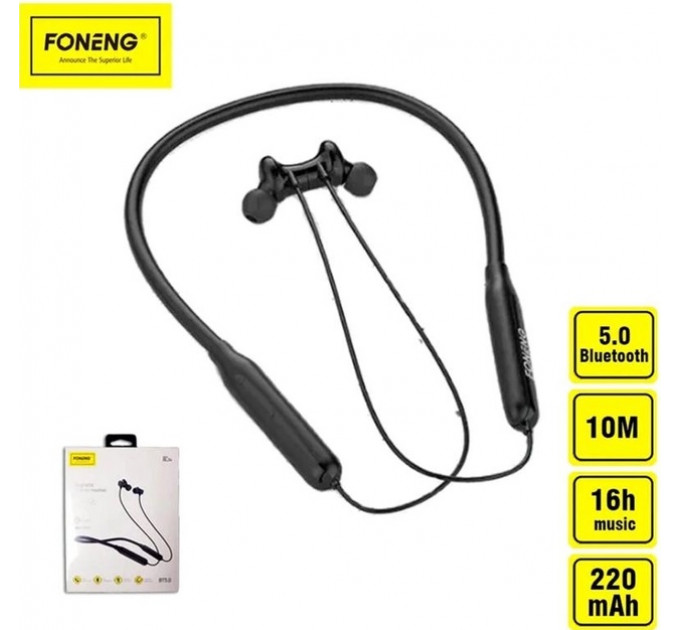 Bluetooth-гарнитура Foneng Neckband Sport BL34 (BL34-BE-N)