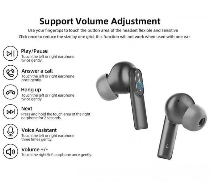 Bluetooth-гарнітура iMiki MT2 Black