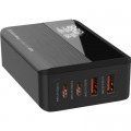 ColorWay Зарядний пристрій ColorWay Power Delivery GaN (2USB-A + 2USB TYPE-C) (100W) black (CW-CHS041PD-BK)
