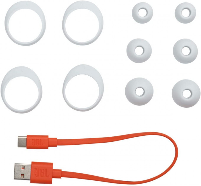 Bluetooth-гарнитура JBL Live Free NC+ TWS White (JBLLIVEFRNCPTWSW_EU)