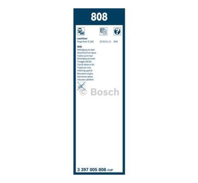 Bosch Щітка склоочисника Bosch 3 397 005 808