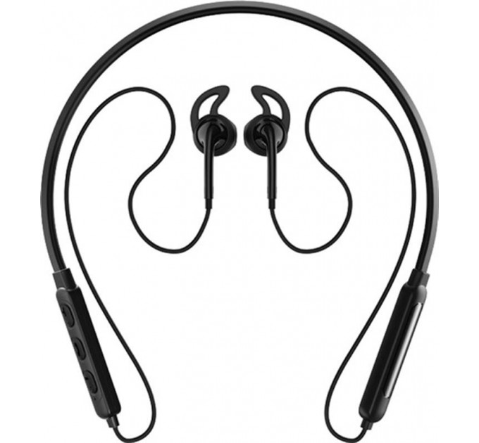 Bluetooth-гарнитура Proda Jazz Neckband Sports PD-BN700 Black (PD-BN700-BK)