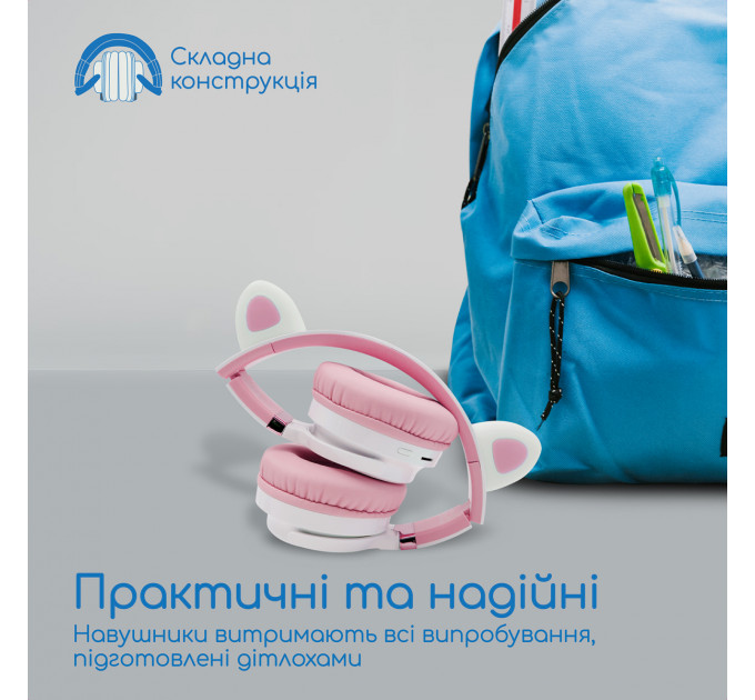 Bluetooth-гарнітура Promate Panda Bubblegum