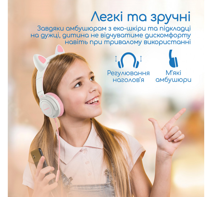 Bluetooth-гарнітура Promate Panda Bubblegum