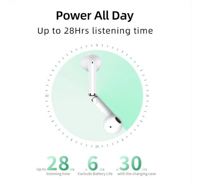 Bluetooth-гарнітура QCY AilyBuds Lite White_