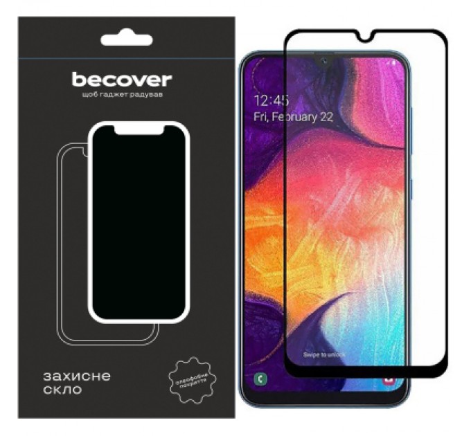 BeCover Скло захисне BeCover Tecno Spark 10 (KI5q) Black (709266)