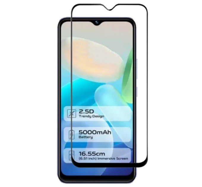 BeCover Скло захисне BeCover Vivo Y02/Y02A Black (709275)