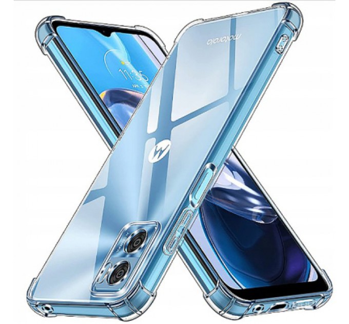 BeCover Чохол до мобільного телефона BeCover Anti-Shock Motorola Moto E22/E22i Clear (709321)