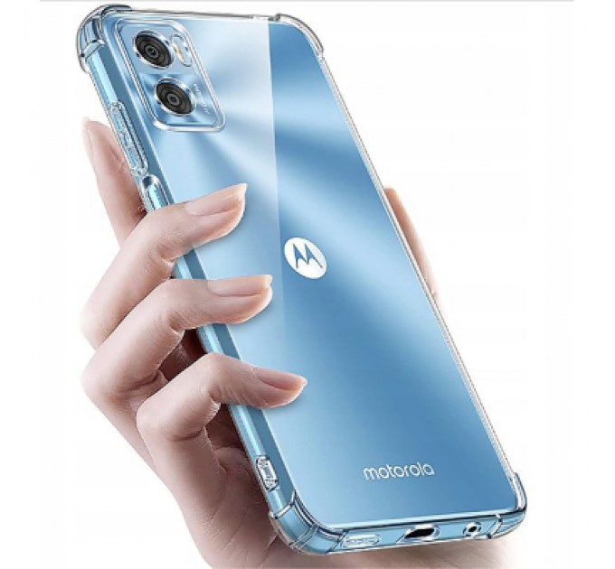 BeCover Чохол до мобільного телефона BeCover Anti-Shock Motorola Moto E22/E22i Clear (709321)