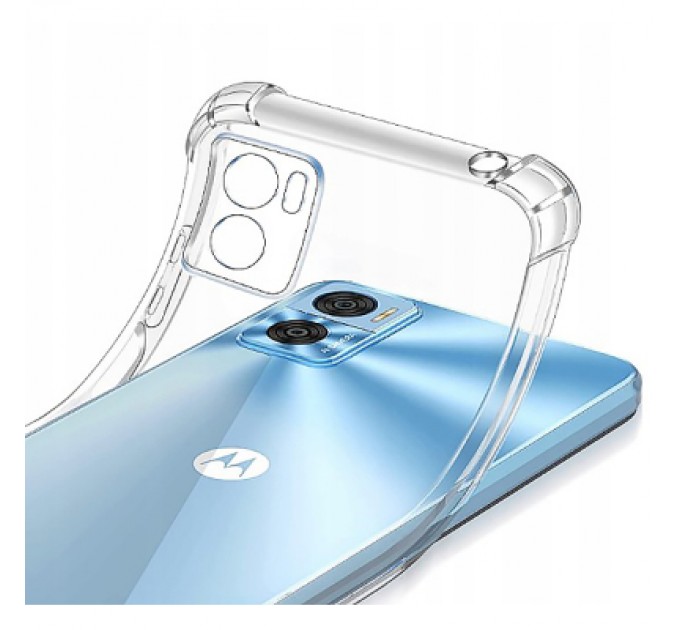 BeCover Чохол до мобільного телефона BeCover Anti-Shock Motorola Moto E22/E22i Clear (709321)