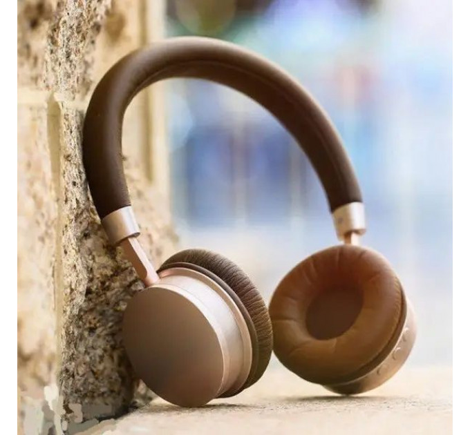 Bluetooth-гарнитура Remax RB-520HB Gold (6954851284857)