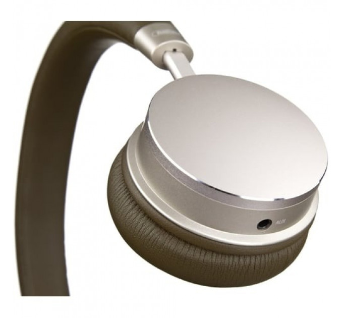 Bluetooth-гарнитура Remax RB-520HB Gold (6954851284857)