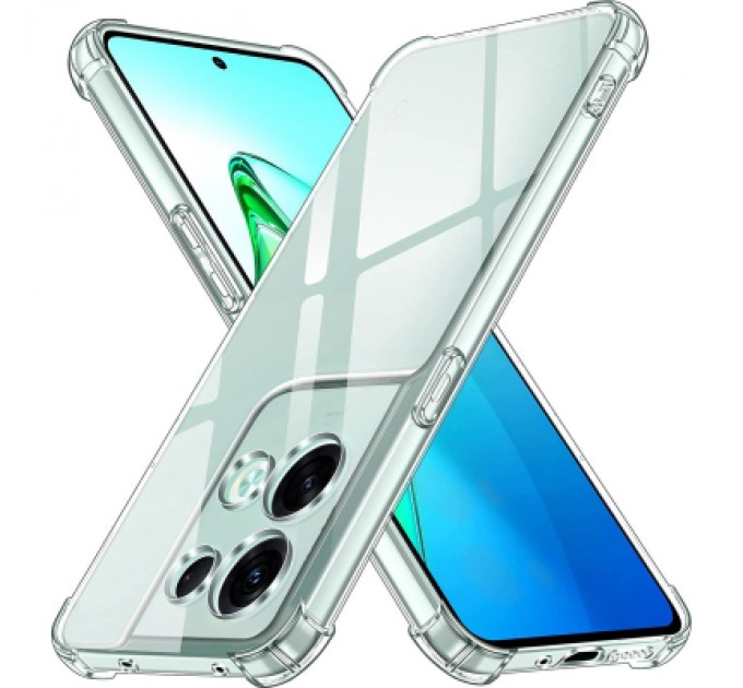 BeCover Чохол до мобільного телефона BeCover Anti-Shock Oppo Reno8 Clear (709343)