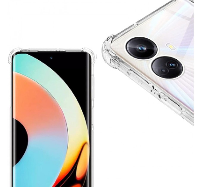 BeCover Чохол до мобільного телефона BeCover Anti-Shock Realme 10 Pro Plus 5G Clear (709333)