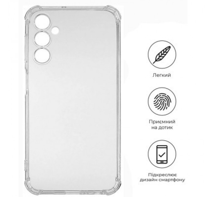 BeCover Чохол до мобільного телефона BeCover Anti-Shock Samsung Galaxy A24 4G SM-A245 Clear (709328)