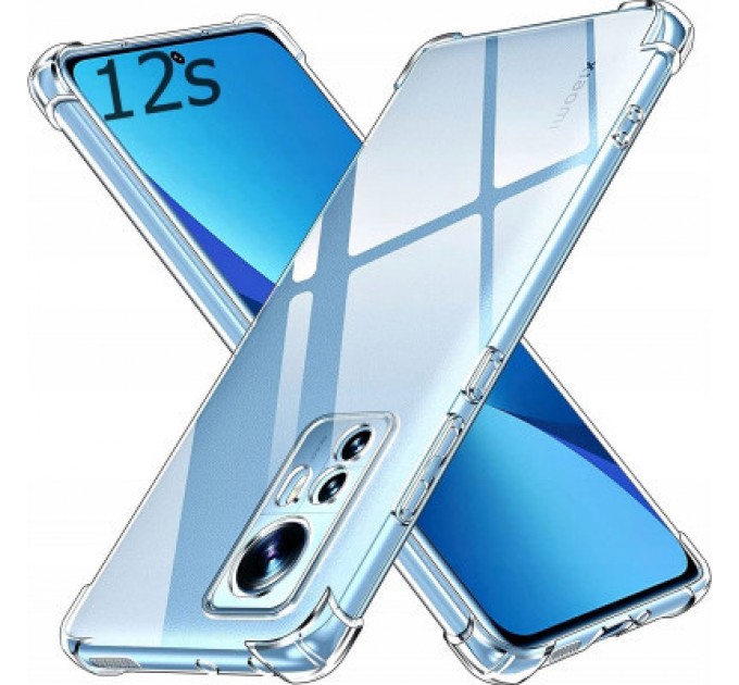 BeCover Чохол до мобільного телефона BeCover Anti-Shock Xiaomi Redmi Note 12S Clear (709326)