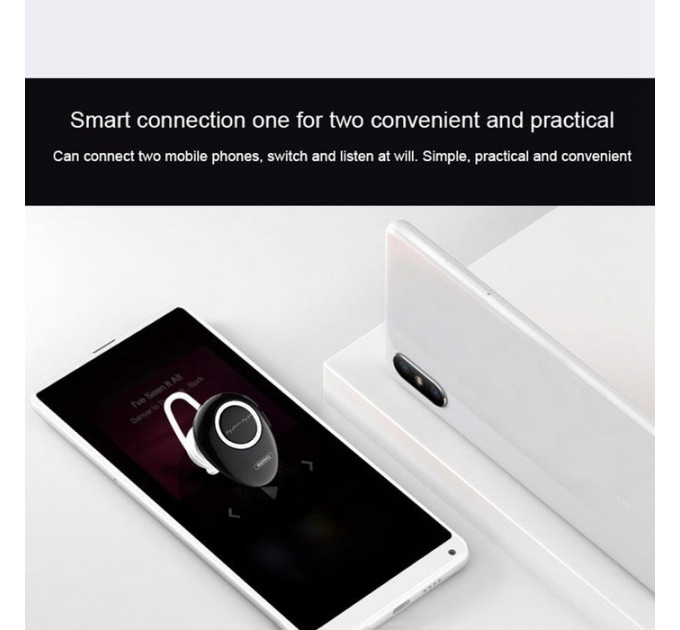 Bluetooth-гарнитура Remax RB-T22 Black (6954851288718)