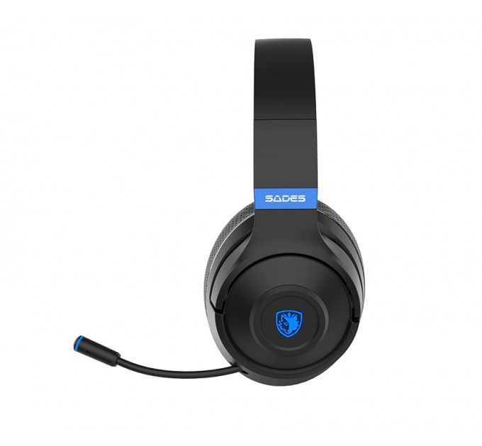 Bluetooth-гарнитура Sades SA-205 Whisper Black/Blue (sa205bkb)